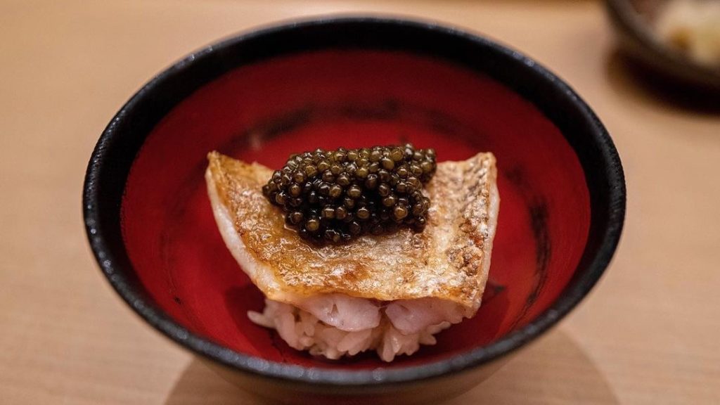 Sushi Noz - fine dining - dish